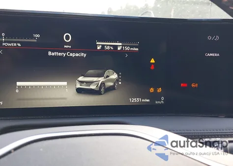 2023 Nissan Ariya Engage+ z USA, uszkodzony, nr VIN JN1DF0BB9PM709417